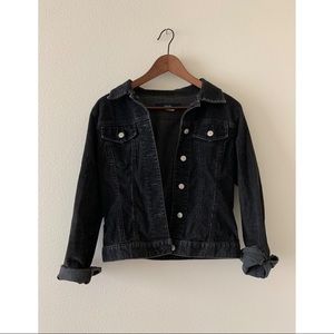 Gap Cropped Cord Denim Jacket
